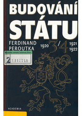 Budování státu. 1/2, 1918-1919  Cover Image