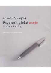 Psychologické eseje (z konce kariéry)  Cover Image