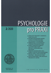 Psychologie pro praxi Cover Image