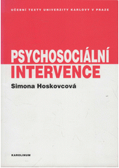 Psychosociální intervence  Cover Image