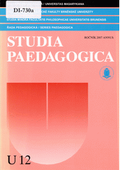 Sborník prací Filozofické fakulty brněnské univerzity. Řada pedagogická (U) = Series paedagogica. Ročník LV, č. 12, Studia paedagogica  Cover Image