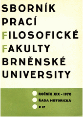 Sborník prací Filozofické fakulty Brněnské univerzity. Řada pedagogická (U), Č. 11  Cover Image