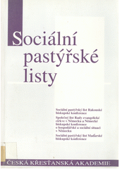 Sociální pastýřské listy  Cover Image