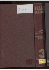 Staats Lexikon : Recht - Wirtschaft - Gesellschaft. 3. Band, Hoffmann - Naturrecht  Cover Image