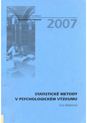 Statistické metody v psychologickém výzkumu  Cover Image