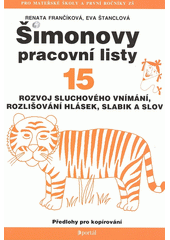Šimonovy pracovní listy. 15, Rozvoj sluchového vnímání  Cover Image