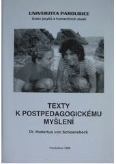 Texty k postpedagogickému myšlení  Cover Image