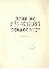 Úvod do náboženské pedagogiky  Cover Image