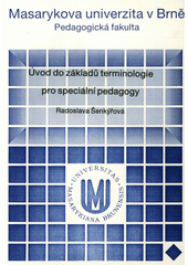 Úvod do základů terminologie pro speciální pedagogy  Cover Image
