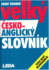Velký česko-anglický slovník  Cover Image
