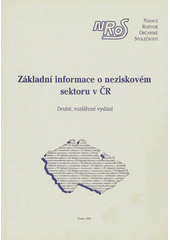 Základní informace o neziskovém sektoru v ČR  Cover Image