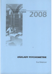 Základy psychometrie  Cover Image