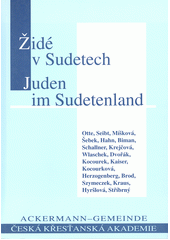 Židé v Sudetech = Die Juden im Sudetenland  Cover Image