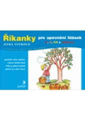 Říkanky pro upevnění hlásek h, ch, k, g a měkčení  Cover Image