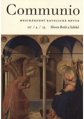 Mezinárodní katolická revue Communio Cover Image