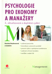 Psychologie pro ekonomy a manažery  Cover Image