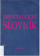 Defektologický slovník  Cover Image