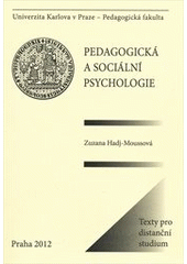 Pedagogická a sociální psychologie  Cover Image