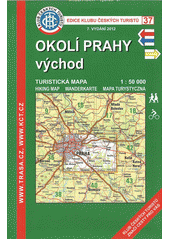 Okolí Prahy - východ soubor turistických map 1:50 000  Cover Image