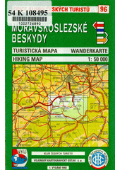 Moravskoslezské Beskydy turistická mapa 1:50 000 = Wanderkarte 1: 50 000 = hiking map 1:50 000  Cover Image
