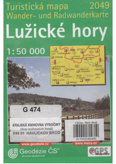 Lužické hory turistická mapa 1:50 000  Cover Image