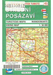 Střední Posázaví turistická mapa 1:50 000  Cover Image