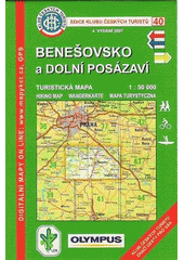 Benešovsko a Dolní Posázaví turistická mapa  Cover Image