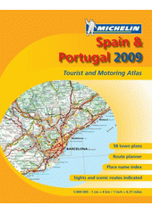 España & Portugal atlas de carreteras y turístico Cover Image