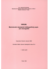 ISBD(M) : mezinárodní standardní bibliografický popis pro monografie  Cover Image