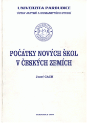 Počátky nových škol v českých zemích  Cover Image