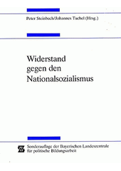Widerstand gegen den Nationalsozialismus  Cover Image