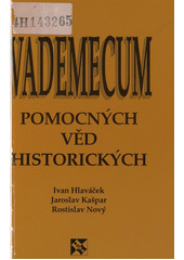 Vademecum pomocných věd historických  Cover Image