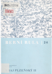 Berní rula. 24, Kraj Plzeňský. Díl II.  Cover Image