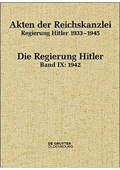 Akten der Reichskanzlei : Regierung Hitler 1933-1945 : 1936.  Band III  Cover Image