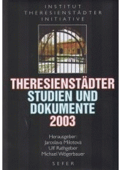 Theresienstädter Studien und Dokumente 2003  Cover Image