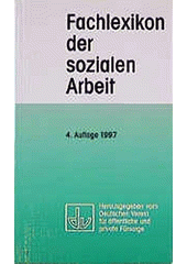Fachlexikon der sozialen Arbeit  Cover Image