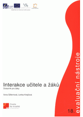 Interakce učitele a žáků : dotazník pro žáky  Cover Image