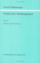 Paulus, der Heidenapostel. Band 1, Studien zur Chronologie  Cover Image