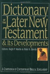 Dictionary of the later New Testament and its developments  Cover Image