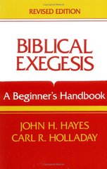 Biblical exegesis : a beginner's handbook Cover Image