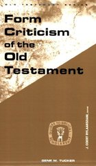 Form criticism of the Old Testament  Cover Image