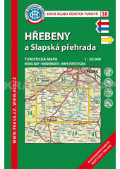 Hřebeny a Slapská přehrada turistická mapa 1:50 000 Cover Image