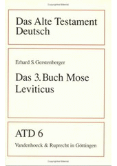 Das Alte Testament Deutsch, v. 6 : Das 3. Buch Mose : Leviticus  Cover Image