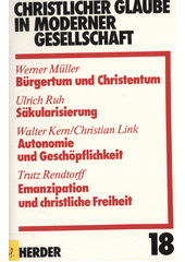 Bürgertum und Christentum  Cover Image