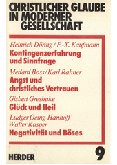 Kontingenzerfahrung und Sinnfrage  Cover Image