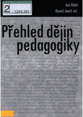 Přehled dějin pedagogiky  Cover Image