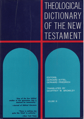 Theological dictionary of the New Testament / Volume 9 Cover Image