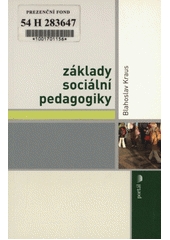 Základy sociální pedagogiky  Cover Image