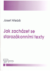 Jak zacházet se starozákonními texty : malý kurz praktické práce s Písmem svatým podle italského biblisty Carla Buzzettiho  Cover Image