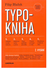 Typokniha : průvodce tvorbou tiskovin  Cover Image
